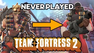 Overwatch Player Tries TF2 For The First Time [upl. by Gnouc]