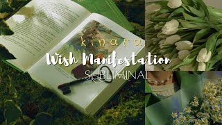 😵‍💫 WISH MANIFESTATION fulfill all wishes in one listen 😵‍💫 READ DESCRIPTION 👁️⃤ [upl. by Haggai]