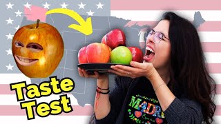 ¿Cuál es la Mejor Manzana de Estados Unidos ¡Mexicana a Prueba ¿Son Tan Buenas Como Dicen [upl. by Haimerej140]