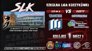 Wadowice vs OZETY  SLK  1kolejka  1mecz [upl. by Meehar]