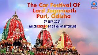 LIVE  The Car Festival Of Lord Jagannath  Day  01  Rath Yatra  Puri Odisha  Part 02 [upl. by Arikehs]