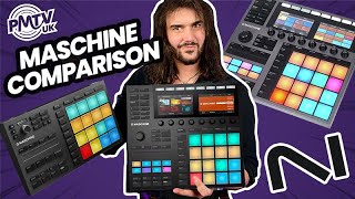 Native Instruments MASCHINE Comparison  Which One Is Right For You [upl. by Burkley94]