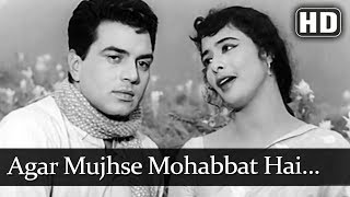 Agar Mujhse Mohabbat Hai HD  Aap Ki Parchhaiyan Song  Dharmendra  Supriya Choudhury [upl. by Ruthanne176]