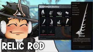 How to Get NEW RELIC ROD and FULL BESTIARY in FISCH UPDATE Roblox Fisch [upl. by Petie]