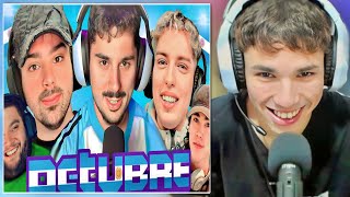 REACCION A Octubre en Twitch Argentina 2023  PepazX [upl. by Akiret]