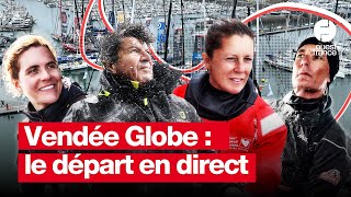 Vendée Globe  suivez le départ de l’édition 2024 en direct [upl. by Eldnar356]