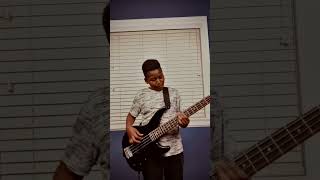 Tambira Jehovah Intro 13 year old Bass cover🔥😱🇿🇦 music basscover talent trending young [upl. by Nomzed]