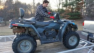 Dealership Couldnt Fix This ATV So I Got It For CHEAP [upl. by Arreip]