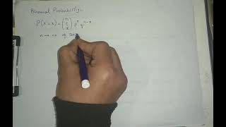 Binomial Distribution in Probability  Binomial Distribution HindiUrdu [upl. by Aivatnohs774]