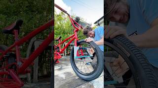 Extreme BMX Repair Using The WRONG TOOLS ⁉️🤦‍♂️ bike youtube asmr [upl. by Kerwin]