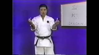 Goju ryu kata Sanchin History [upl. by Grishilde]