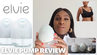 ELVIE PUMP REVIEW  DAY IN THE LIFE USING ELVIE PUMP  AD [upl. by Isolde]