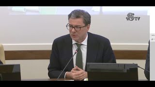 Audizione del ministro Giorgetti sul DDL Bilancio 2024  14 novembre 2023 [upl. by Reham]