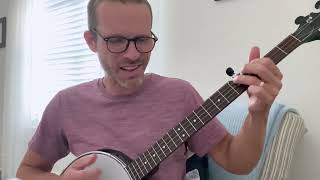 Bright Sunny South  Clawhammer Banjo Song  Double C Tuning [upl. by Eniagrom927]