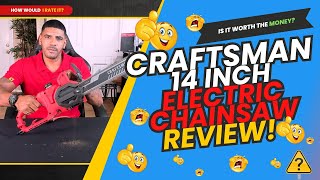 Craftsman 14Inch Electric Corded Chainsaw  SHOULD YOU BUY [upl. by Ilyk793]