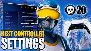 The BEST CONTROLLER SETTINGS for Fortnite Chapter 5 AIMBOT🎯 [upl. by Adrahs724]