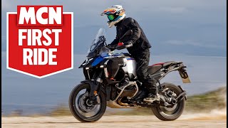 BMW R1300GS Adventure Bigger and better than ever before  MCN Review [upl. by Nnylyram18]