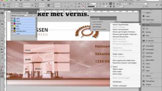 indesign vernis overdruk [upl. by Oirotciv]