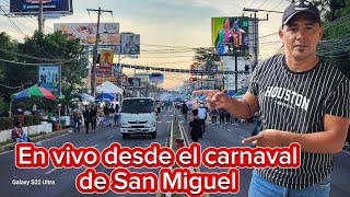 En vivo desde el carnaval de San Miguel [upl. by Brigg347]