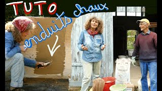 Tuto Enduits à la chaux [upl. by Ecyar422]