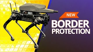 NEW Military Robot Dog Guards the Borders [upl. by Errol827]