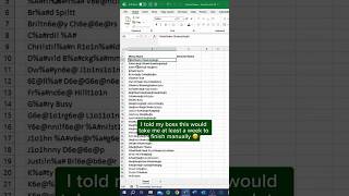 Did you know this hack🤔😱🤯🤔🧐 excel exceltricks exceltips exceltutorial excelformula [upl. by Nnyrat]