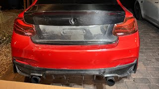 Csl Style CF Trunk install  Worth it [upl. by Mayeda457]