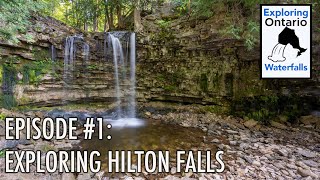 Hilton Falls Waterfall Campbellville Ontario Exploring Ontarios Waterfalls Episode 1 [upl. by Jowett]