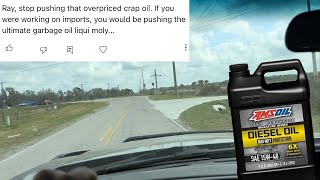 I WILL PROVE IT Overpriced Crap Oil Amsoil Vs Regular Engine Oil [upl. by Refinej]