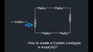 How to create own custom LINETYPE IN AUTOCAD  MKLTYPE command  LineType Autocad [upl. by Mavra]