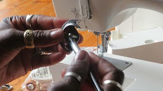 Sewing machine maintenance Silver Crest SNM 33 C1 Day 4 [upl. by Tasia485]