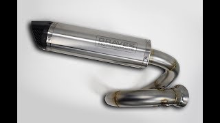 Graves Motorsports Can Am X3 Exhaust Installation [upl. by Eislrahc]