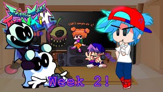 🎤FNF react to Dside V3 week 2🎤 FNF🐇🦈🧡💜 fnf fnfreacts [upl. by Ethel]