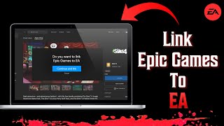 How To Link Epic Games To EA [upl. by Yemac880]