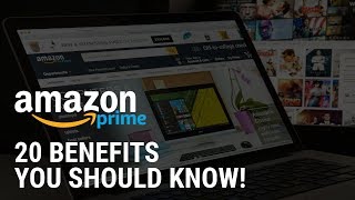 20 Amazon Prime Benefits You Should Know About [upl. by Ronoc]