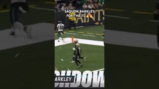 SAQUON BARKLEY FOR THE TD🔥🔥 [upl. by Divd]