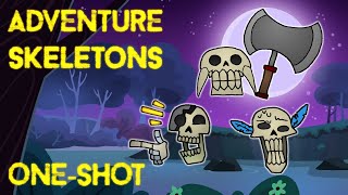 Adventure Skeletons  OneShot  La Dura Vita del DungeonBusiness [upl. by Siurad385]