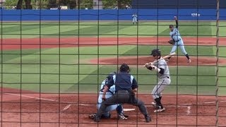 201354 岩貞祐太 （横浜商科大学） 4年春 神奈川工科大学戦 13奪三振 完封 【阪神 1位指名】 [upl. by Edan]