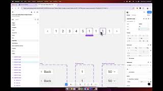Pagination component  Forms amp Tables design system [upl. by Acsirp787]