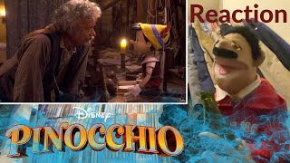 Pinocchio 2022 Live Action  Teaser Trailer Reaction Puppet Reaction [upl. by Dean]