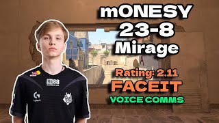 m0NESY 238 Mirage FACEIT July 06 2024  CS2 POVDEMO [upl. by Anyal385]