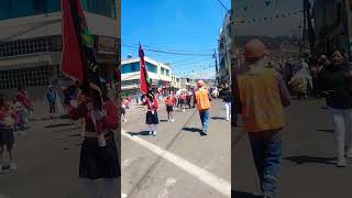 Desfile de Saquisili al cumplir un año más de cantonizacion 🙂 [upl. by Uella439]