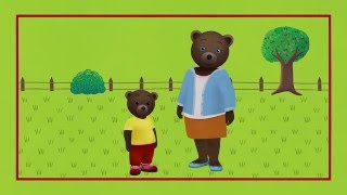 Petit Ours Brun – Comptine et devinettes pour mimer les animaux [upl. by Esilehc]