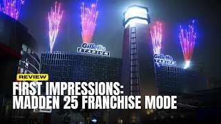 Madden 25 Franchise Mode First Impressions amp Whats New [upl. by Llertnom]