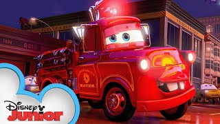 Rescue Squad Mater  Pixars Cars Toon  Mater’s Tall Tales  disneyjr [upl. by Etnovaj850]