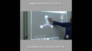 Pizarra Interactiva  Enseñanza de la Química [upl. by Drais840]