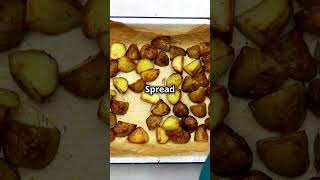 Crispy Roast Potatoes Hack 🥔🔥 recipe kitchentips cookingshorts food shorts cooking [upl. by Schell958]