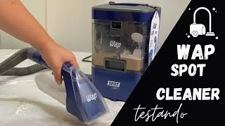 MÁQUINA WAP SPOT CLEANER  LIMPEZA A SECO PARA COLCHÃO  A CASA 125 [upl. by Baniaz340]