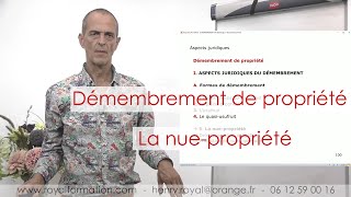 Démembrement et nuepropriété  droits et pouvoirs du nupropriétaire [upl. by Bury]