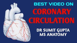 CORONARY CIRCULATION OF HEART [upl. by Culbert]